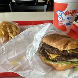 Triple Cheeseburger Combo