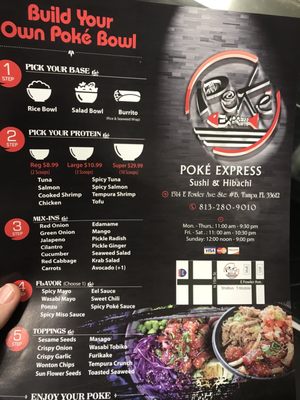 Menu photo 6 Poke Express Tampa, FL Menu photo 6 Poke Express Tampa, FL