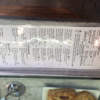 Amara Chocolate & Coffee - Food Menu - Feb 2016 - Coffee & Tea Near Me - Pasadena, California