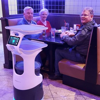 SS Dockside Cafe And Pub - Robot greeting the guests! - American Near Me - Branson, Missouri SS Dockside Cafe And Pub - Robot greeting the guests! - American Near Me - Branson, Missouri