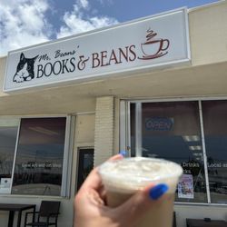 Mr Beans Books and Beans - Iced vanilla latte