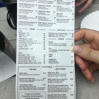 Rizzo's - Drinks' Manu - game day (they increase the price) - New American Near Me - Chicago, Illinois Rizzo's - Drinks' Manu - game day (they increase the price) - New American Near Me - Chicago, Illinois