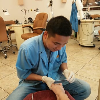 Hollywood Nails & Spa - This is Michael. He is taking great care of me, today! I am so glad that I took the time to try Hollywood Nails and Spa! Smile! - Nail Salons Near Me - Tucson, Arizona Hollywood Nails & Spa - This is Michael. He is taking great care of me, today! I am so glad that I took the time to try Hollywood Nails and Spa! Smile! - Nail Salons Near Me - Tucson, Arizona