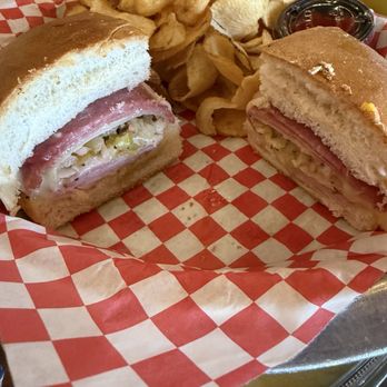 Cootie Brown's - Muffaletta: now made with dry, hard bread. Sad but true. - Pizza Near Me - Johnson City, Tennessee
