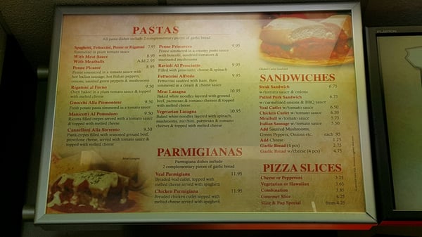 Menu photo 2 Mamma's Pizza Toronto, ON