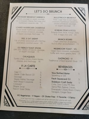 Menu photo 2 The Alibi Cocktails & Bites Cocoa Beach, FL