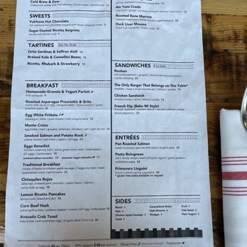 The Table - Menu - New American Near Me - San Jose, California The Table - Menu - New American Near Me - San Jose, California