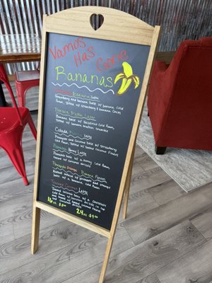 Menu photo 3 Vamos Coffee San Antonio, TX