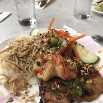 Saigon Restaurant - Broken rice with shrimp, shredded pork, and grilled pork - delicious! - Vietnamese Near Me - Albuquerque, New Mexico