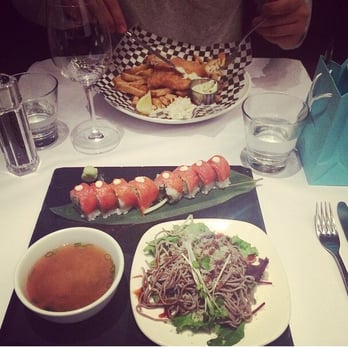 Coast - Fish and chips and sushi box - Seafood Near Me - Vancouver, British Columbia
