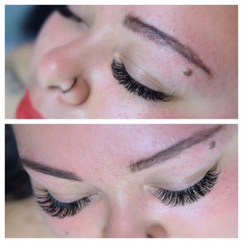 lemon's LASH - VOLUME LASHES they're say? - Eyelash Service Near Me - tomball, Texas
