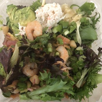 Poke Me - This is a large with 4 scoops of protein - before eating anything! - Hawaiian Near Me - Irvine, California Poke Me - This is a large with 4 scoops of protein - before eating anything! - Hawaiian Near Me - Irvine, California
