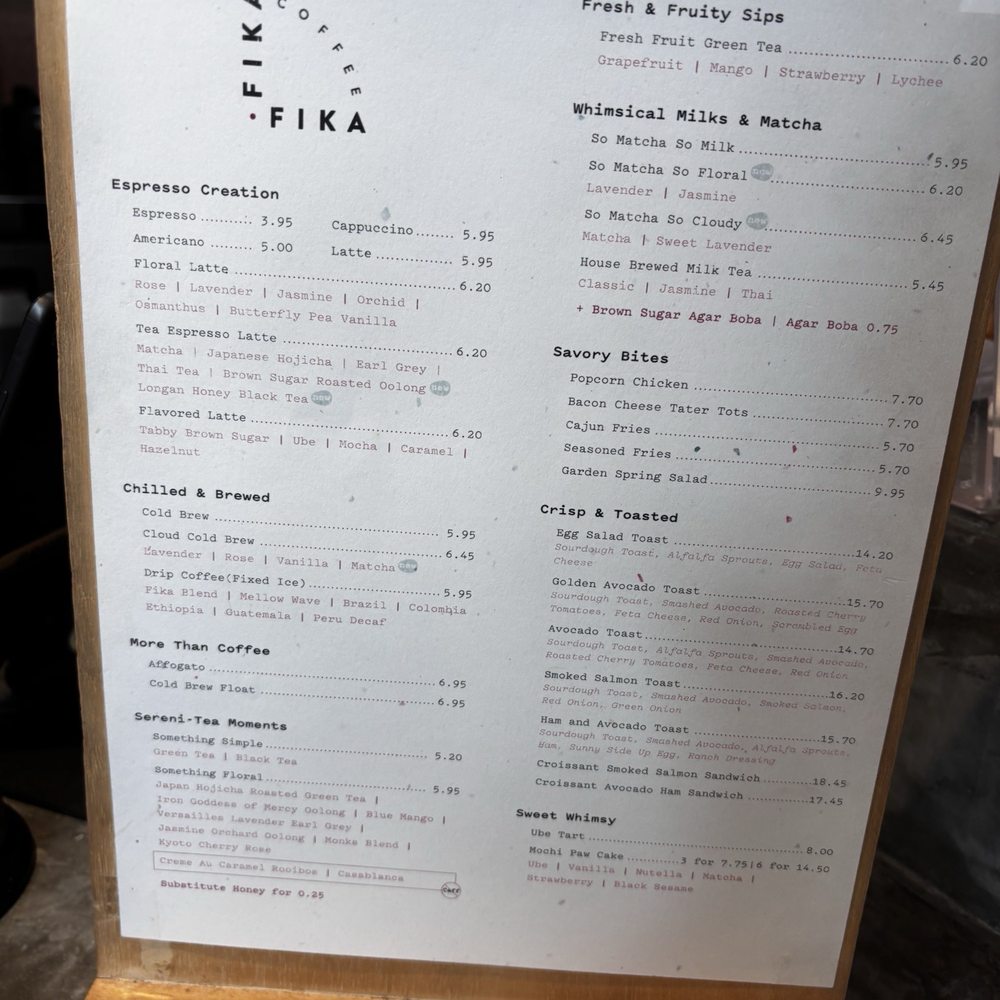 Menu Menu