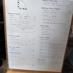 Menu Menu