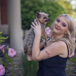 Enchanted Photography - Me and my dog Daisy