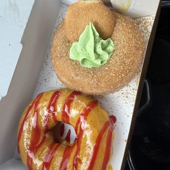 Duck Donuts - Mango raspberry and Key Lime Pielime - Coffee & Tea Near Me - Orange, Connecticut Duck Donuts - Mango raspberry and Key Lime Pielime - Coffee & Tea Near Me - Orange, Connecticut