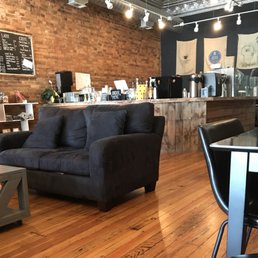 Comfortable and casual at 10/40 Coffee in small town West Plains.