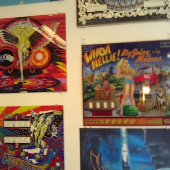 Seattle Pinball Museum - classic backboards - Arcades Near Me - Seattle, Washington