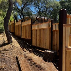 Viking fences - Beautiful fence we did on race track
