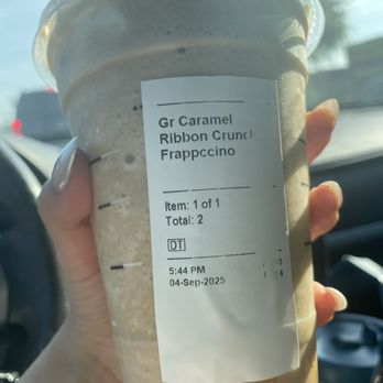 Starbucks - Caramel Ribbon Crunch Frappuccino Blended Beverage - Coffee & Tea Near Me - Austin, Texas
