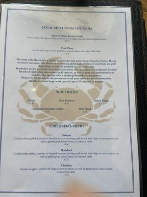 Menu photo 5 Crab & Creel Mallaig, 