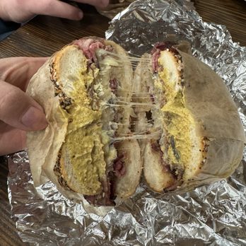 Liberty Bagels Jackson Heights - Rueben bagel - Bagels Near Me - Queens, New York Liberty Bagels Jackson Heights - Rueben bagel - Bagels Near Me - Queens, New York
