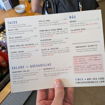 Finca Paso Robles - @endoedibles on Instagram 05/09/26 - Mexican Near Me - Paso Robles, California