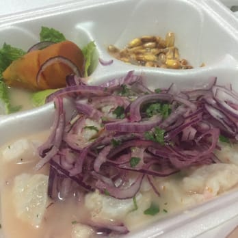 Ceviche Inca - Bass ceviche to go. Delicious. - Peruvian Near Me - Hialeah, Florida Ceviche Inca - Bass ceviche to go. Delicious. - Peruvian Near Me - Hialeah, Florida