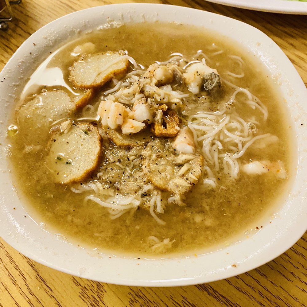 Royal Taw Win Thai & Burmese Restaurant - Rakhine Mohinga. Fish noodle soup. Peppery. Different from the usual Mohinga. Loved it. - Burmese Near Me - Denver, Colorado
