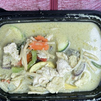 Thai Thai Cuisine - The bowl wasn't even full of curry for $12 dollars. My expectations was high but with this half full container it is low. - Thai Near Me - Phenix City, Alabama Thai Thai Cuisine - The bowl wasn't even full of curry for $12 dollars. My expectations was high but with this half full container it is low. - Thai Near Me - Phenix City, Alabama