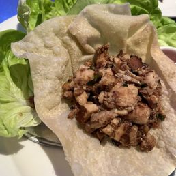Chicken Lettuce Wraps