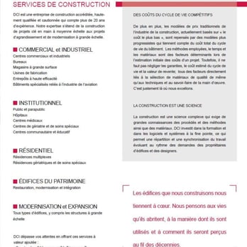 DCI- Dorbec Construction - description of construction - General Contractors Near Me - Montreal, Quebec DCI- Dorbec Construction - description of construction - General Contractors Near Me - Montreal, Quebec