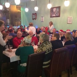 Cafe Zing - Christmas Dinner function for 34 of the Long Eaton Dawn Breakers Rotary. We are available for private bookings. Come and chat.