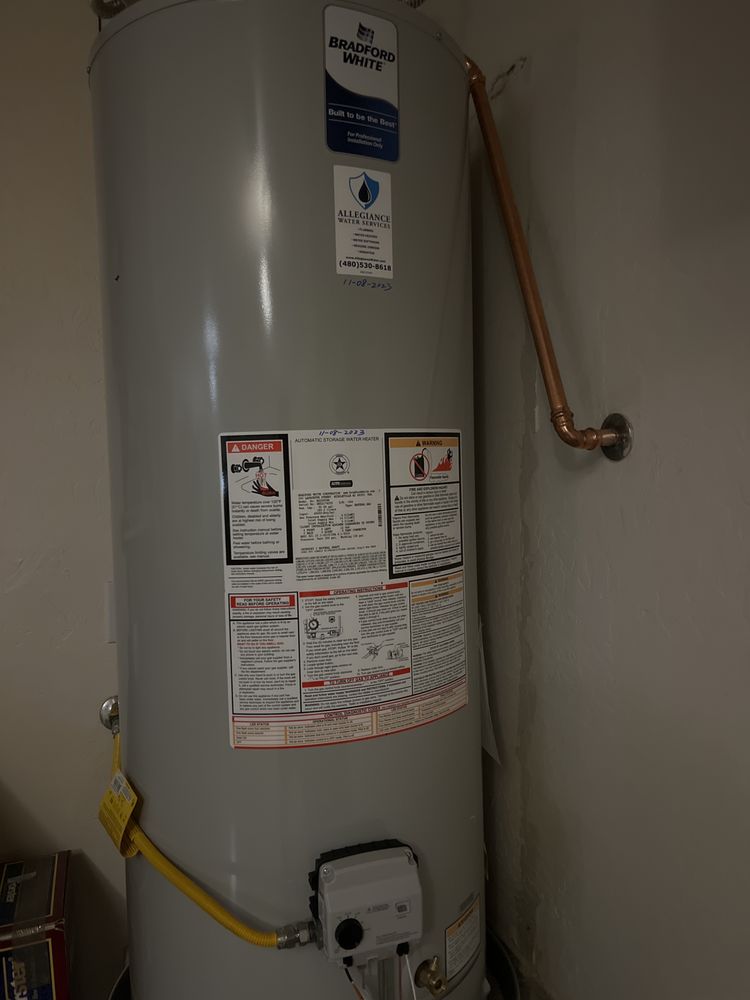 Slide of Allegiance Water Services