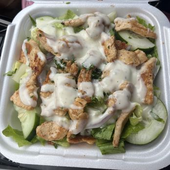 Sam's Cafe and Grill - Grilled Chicken Salad with Ranch - Breakfast & Brunch Near Me - Jacksonville, Florida