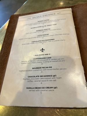 Menu photo 3 Bourbons Brighton, MI