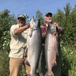 Glacier Run Outfitters - If you want to go on a boat ride, any outfitter will do.  If you want to catch fish, call Zac!