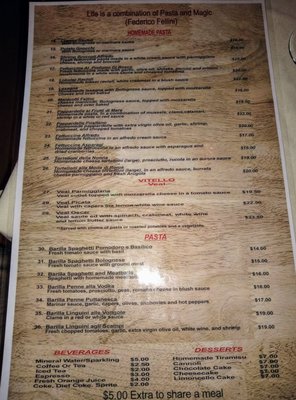 Menu photo 2 Fellini Cafe Lower Merion, PA