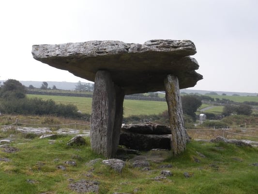 Poulnabrone Dolmen by null