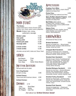 Menu photo 8 Bull Malarkey's Henrietta, TX Menu photo 8 Bull Malarkey's Henrietta, TX