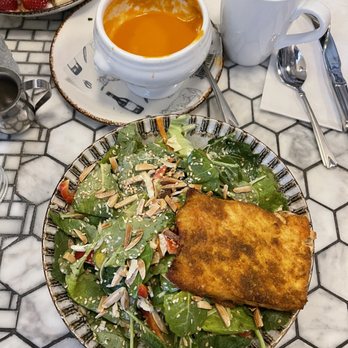 Junction Bistro Bar and Bakery - Kale salad and tomato soup - Bakeries Near Me - Washington, DC, District of Columbia Junction Bistro Bar and Bakery - Kale salad and tomato soup - Bakeries Near Me - Washington, DC, District of Columbia