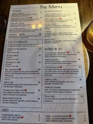 Menu photo 4 Burnt by J.H. Van Alstyne, TX
