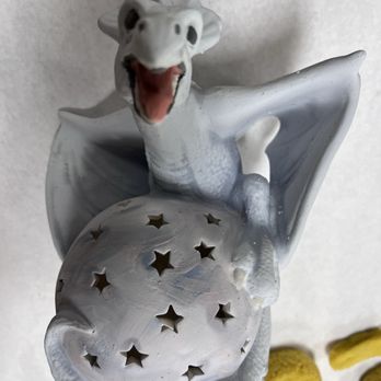 Color Me Mine - Dragon orb pre fired - Paint-Your-Own Pottery Near Me - Alameda, California Color Me Mine - Dragon orb pre fired - Paint-Your-Own Pottery Near Me - Alameda, California