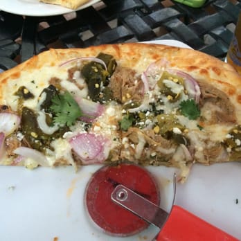 The Perch Brewery - Pork Green Chili pizza is spicy excellence - Gastropubs Near Me - Chandler, Arizona The Perch Brewery - Pork Green Chili pizza is spicy excellence - Gastropubs Near Me - Chandler, Arizona