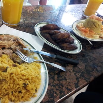 Brisas Del Caribe - Pernil with rice and peas; Monfongo with shrimp - Dominican Near Me - Bronx, New York