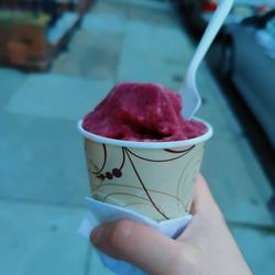 Chucks Water Ice - Black Cherry water ice