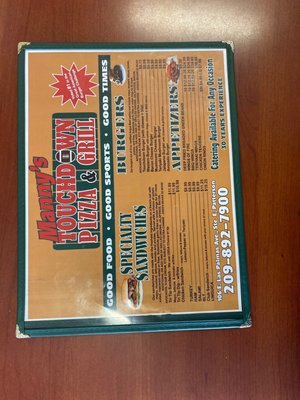 Menu photo 1 Touchdown Pizza & Deli Patterson, CA