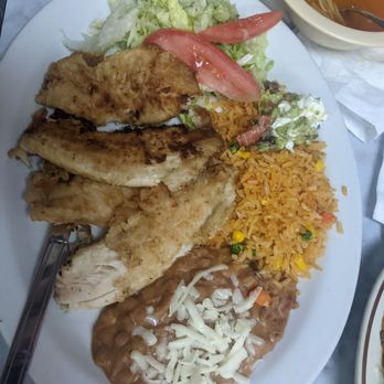 Yoli's Mexican Kitchen - Fish fillet plate. Complete meal with all the fixings . - Mexican Near Me - Downey, California Yoli's Mexican Kitchen - Fish fillet plate. Complete meal with all the fixings . - Mexican Near Me - Downey, California