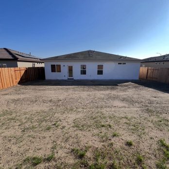 JJ Concrete & Landscaping - This is the backyard before any work had started - Landscaping Near Me