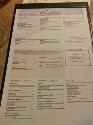 Menu photo 4 Estia Philadelphia, PA